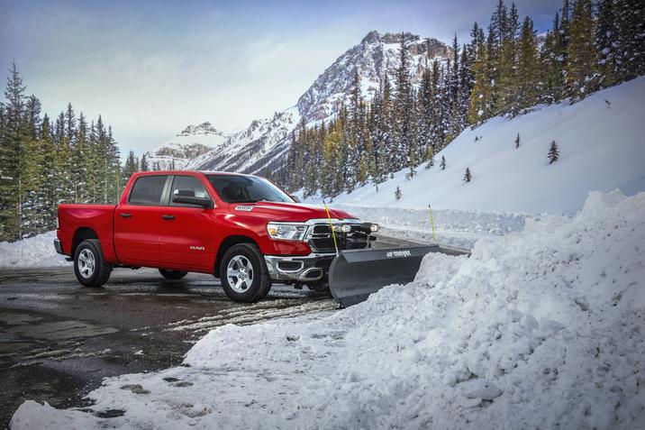 Ram 1500 2021 Snow Plow Prep