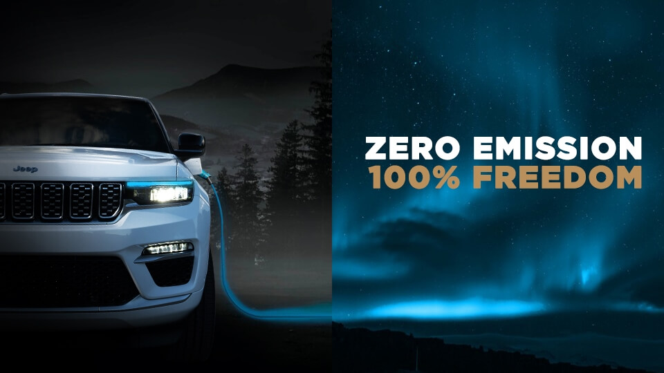 ZERO EMISSION 100% FREEDOM du Jeep Grand Cherokee 4xe 2022