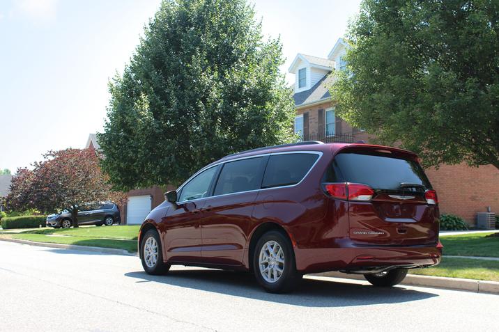 Arrière de la Chrysler Grand Caravan 2021